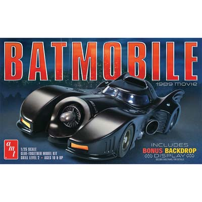 1/25 1989 Batmobile Model