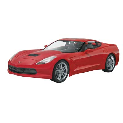 1/25 2014 Corvette Stingray, Prepainted Red
