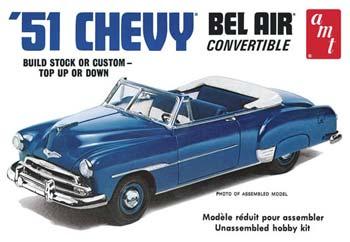 1/25 '51 Chevy Convertible Plastic Model Kit