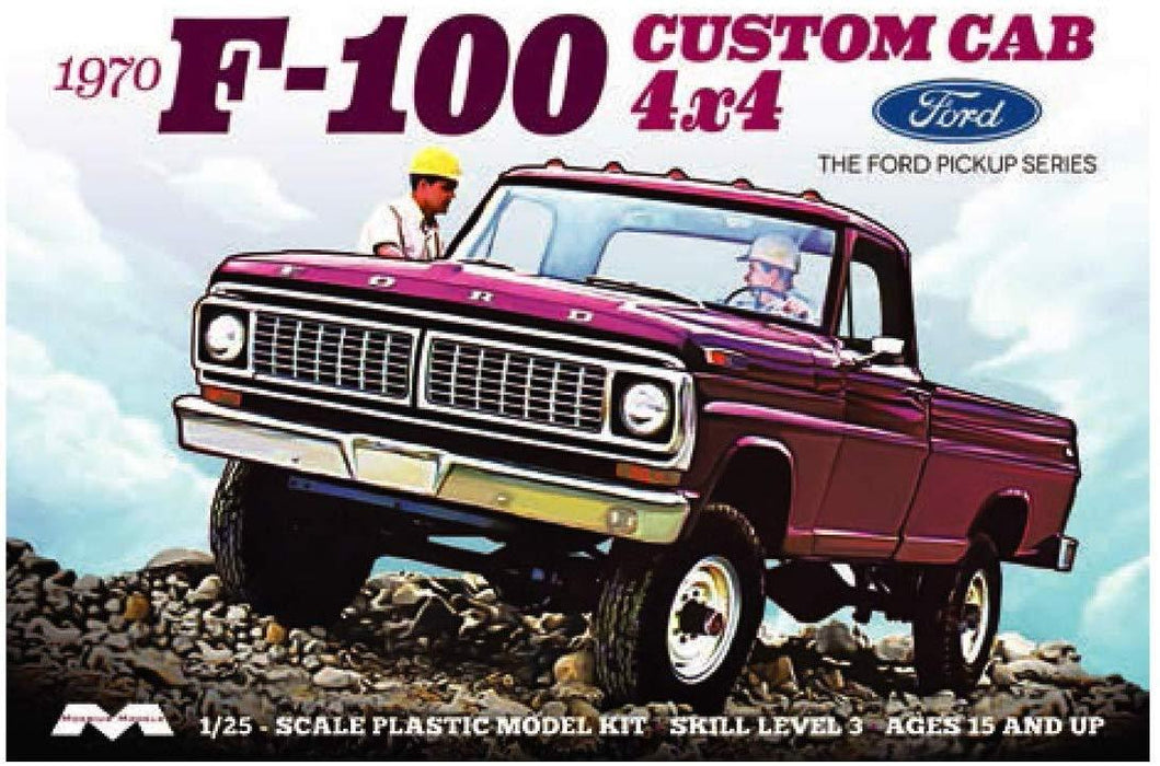 1/25 70 Ford F1-00 Custom Cab