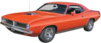 1/25 70 Plymouth Hemi Cuda Mod