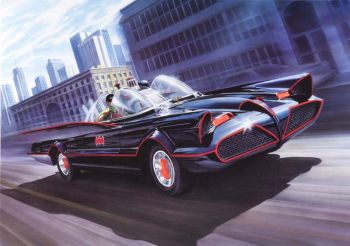 1/25 Batmobile Deluxe Version