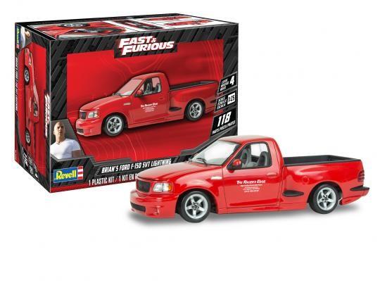 1:25 Fast and Furious F-150 SVT Lighting Brian's Truck Model