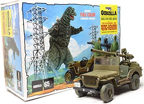 1/25 Godzilla Army Jeep