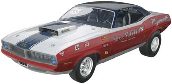 1/25 Sox/Martin 70 Plymouth Plastic Car Kit
