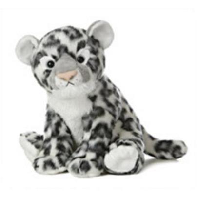 12 Inch Destination Nation Snow Leopard Plush Stuffed Animal by Aurora