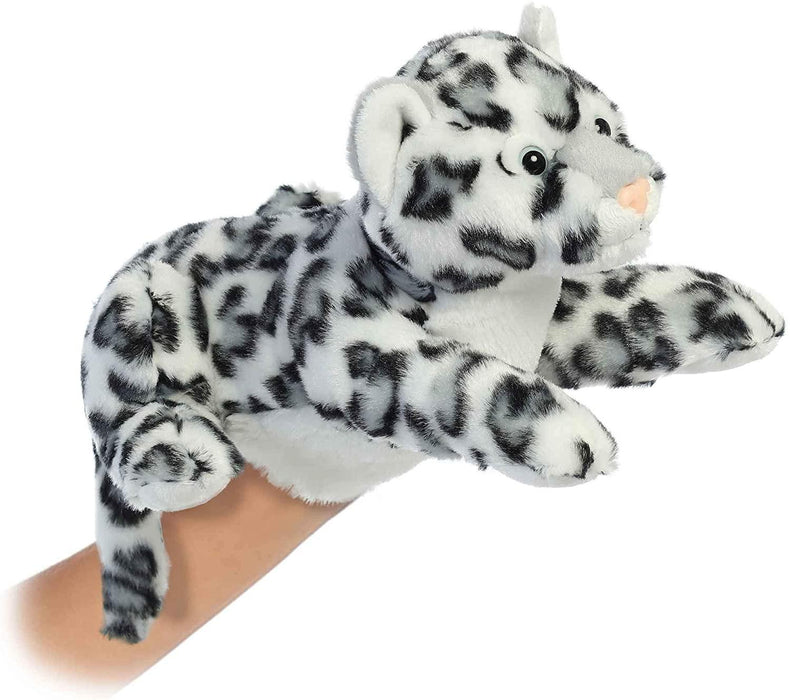 12" Snow Leopard Puppet