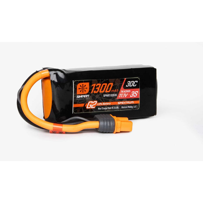 1300mAh 3S 11.1v Smart G2 30C Lipo Battery IC3 Connector