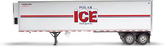 1/32 Polar Ice 40' Semi Trailer Model - TRAILER ONLY