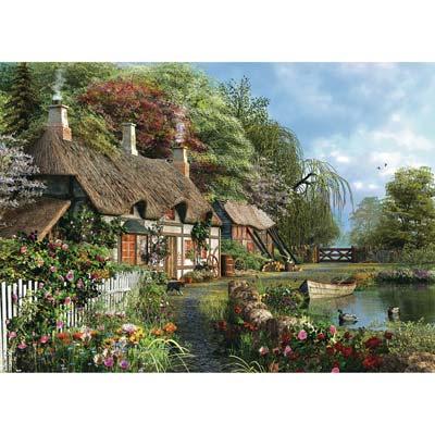 13580 Cottage on the Lake 300pc Puzzle