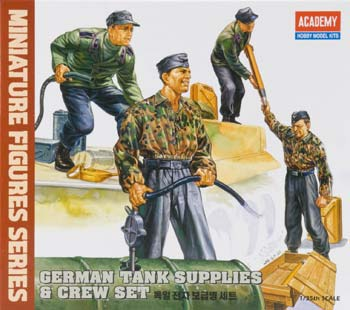 1376 1/35 GER TANK SPPLIES/CRW