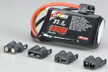 13C 11.1V 1320mAh 3S LiPo:UNI