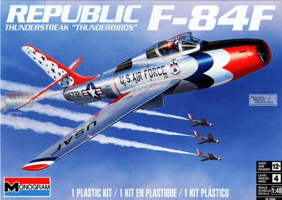 1/48 F-84F Thunderstreak Thundbird Model