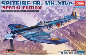 1/48 Spitfire MK-14 Plastic Plane Kit