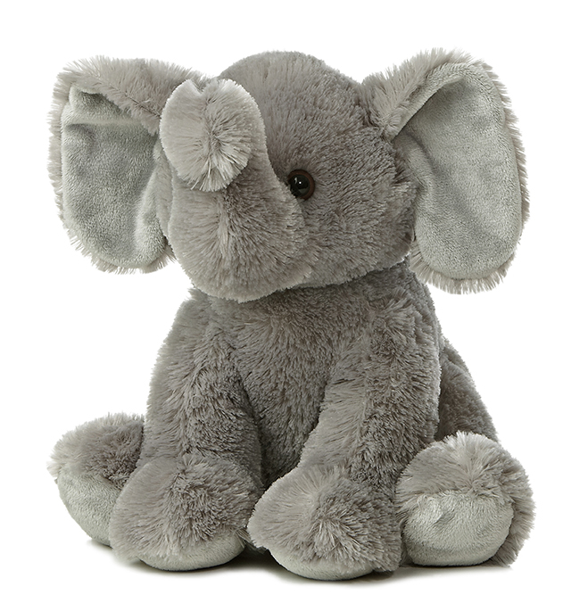 14" Stuffed Plush Elephant