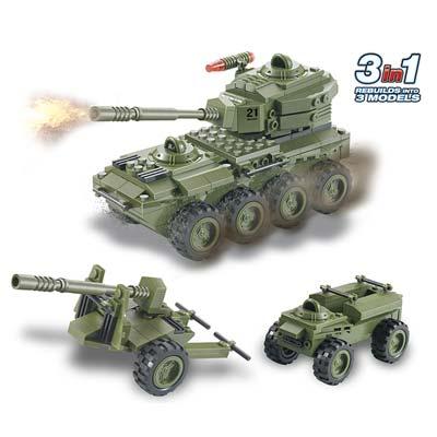 15033 Army 8 Wheel Tank 203pcs