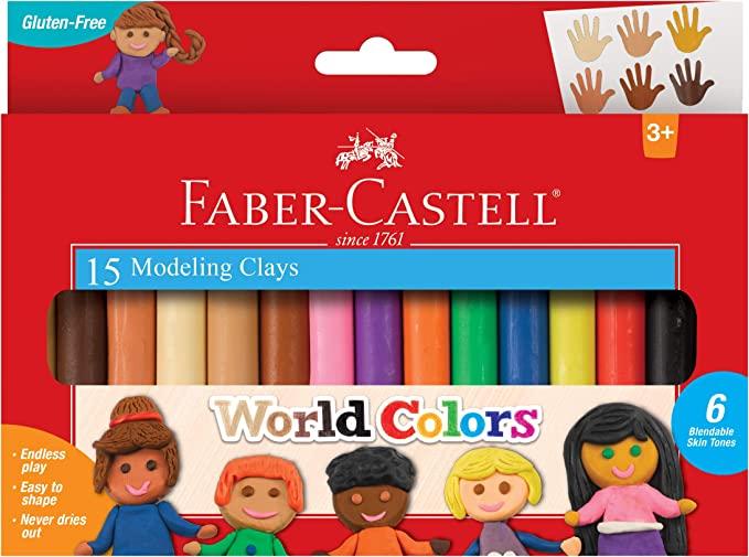 15Ct World Colors Modeling Clay