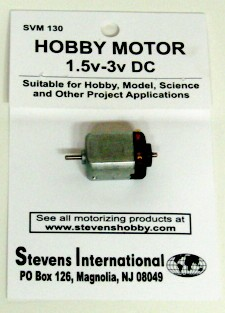 1.5 TO 3V DC SMALL ELEC MOTOR