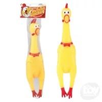 16.5" Screeching Rubber Chicken