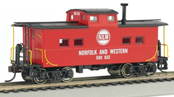16805 Northeast Steel Caboose Norfolk & Western HO