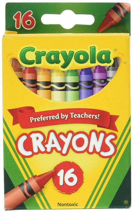 16CT Crayola Crayons