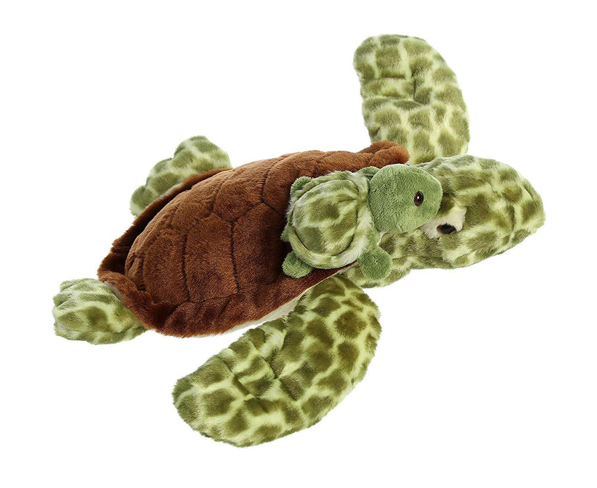 16" Mama & Baby Sea Turtle Stuffed