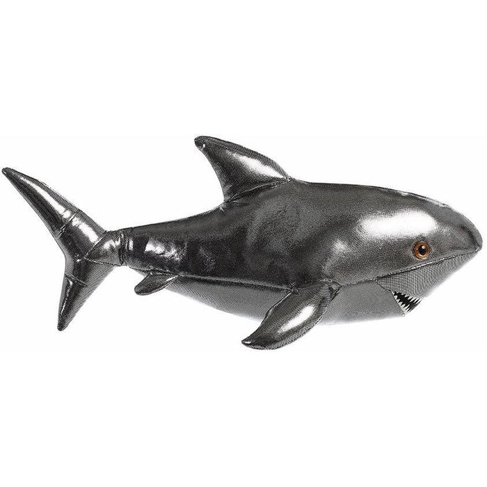 17 Inch Destination Nation Titanium Shark Plush Stuffed Animal by Aurora