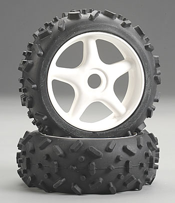 1/8 Mounted Excell Tire & Wheel