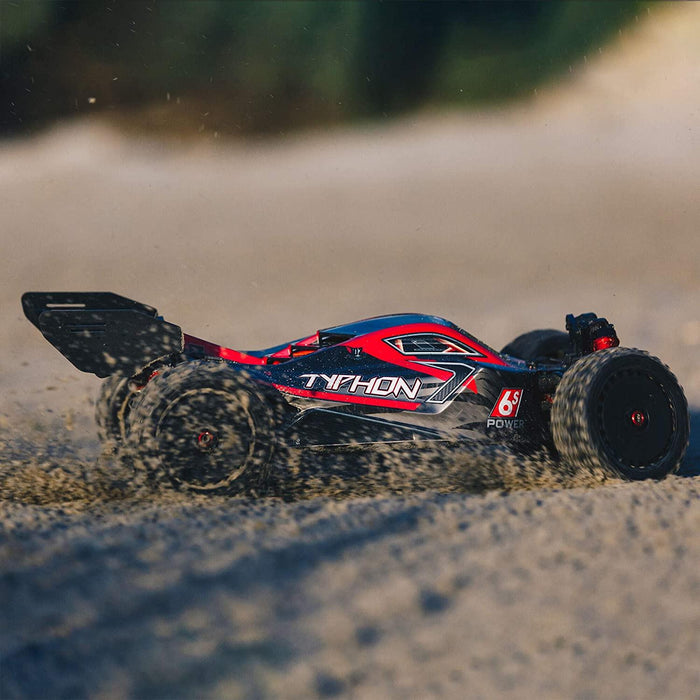 1/8 TYPHON 6S V5 4WD BLX Buggy with Spektrum Firma RTR, Black