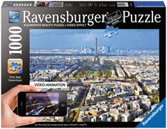 19302 Over the Rooftops of Paris 1000 pc Aug Reality