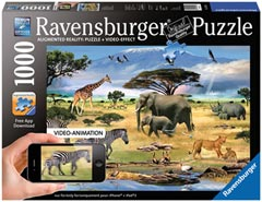 19305 Animals of Africa 1000 pc Augmented Reality
