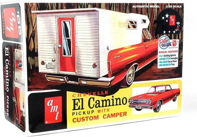 1965 Chevy El Camino w/ Camper 1/25 Model