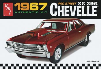1967 Chevy Chevelle Pro Street AMT876/12 1/25