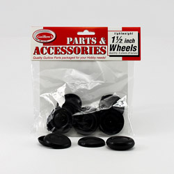 1 1/2" Plastic 1/2 Wheel