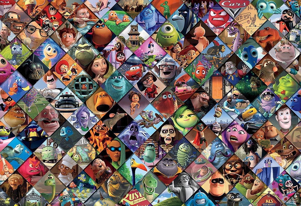 2000pc Disney Pixar Character Collage