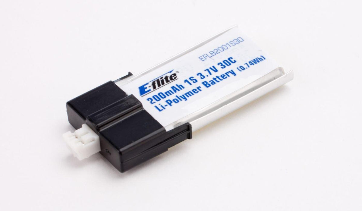 200mAh 1S 3.7V 30C LiPo Batter
