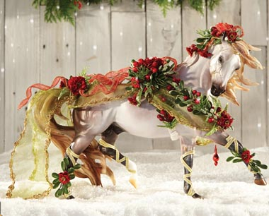 2014 Holiday Horse Bayberry and Roses Horse by Breyer (Limited Quantities)