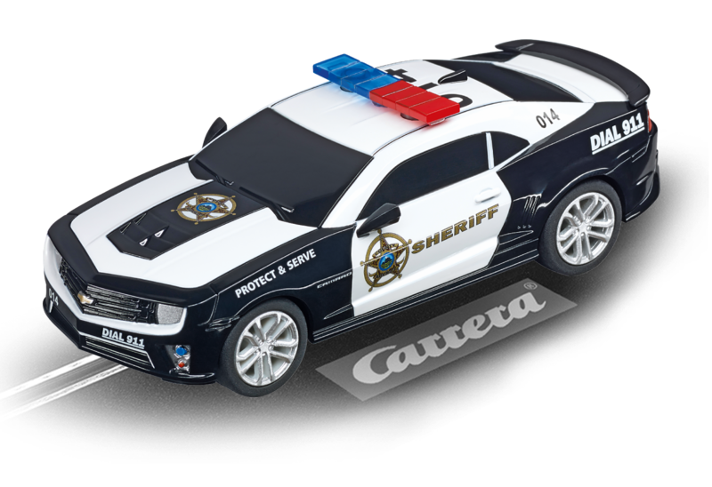 2015 Chevy Camaro Sheriff 1:43 Slot Car
