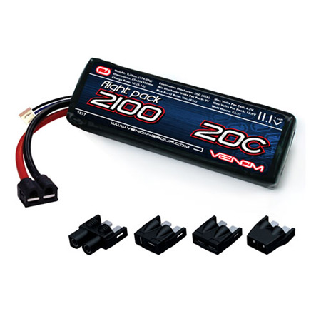 20C 11.1V 2100mAh 3S LiPo Battery