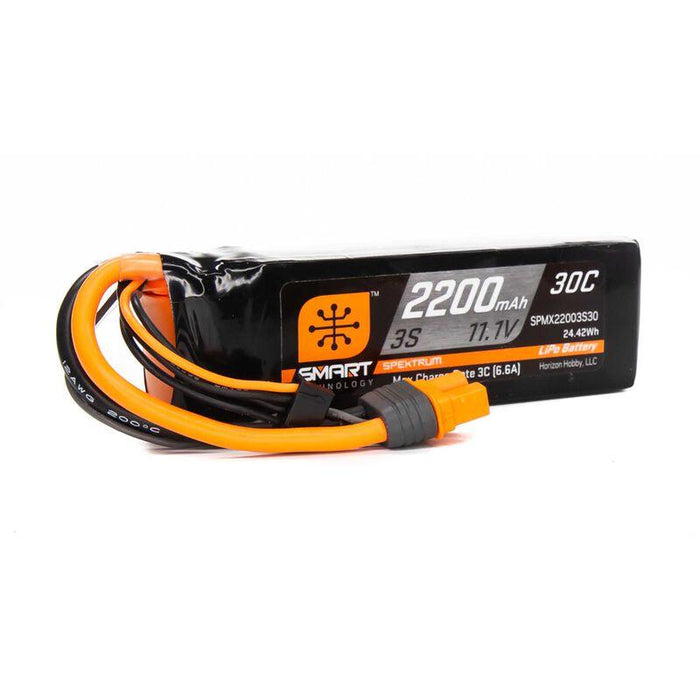 2200mAh 3S 11.1v Smart 30C IC3 Lipo Battery