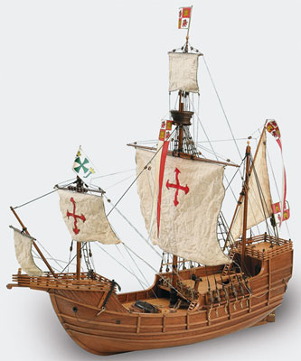 22411 1/65 CARABELA SANTA MARIA Wooden Ship Kit