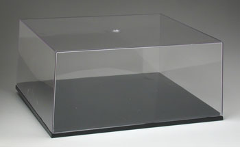 2514 1/48 and 1/72 Airplane Display Case - Black and fits others