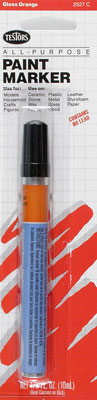 2527C Enamel Paint Marker Gloss Orange