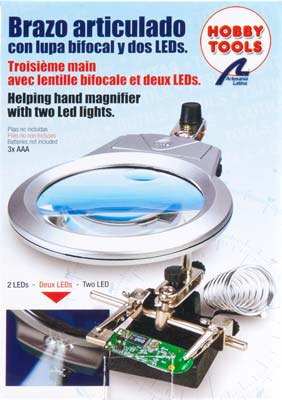 27022-1 Magnifier W/2 LED Lights