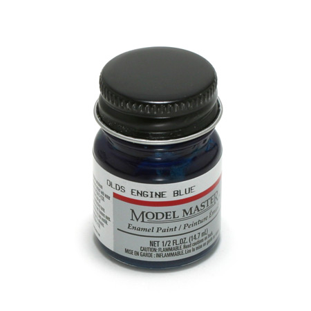 2729 Model Master Olds Engine Blue 1/2 oz
