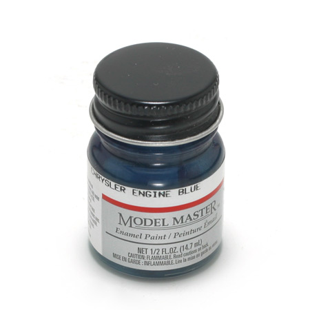 2730 Model Master Chrysler Engine Blue 1/2 oz