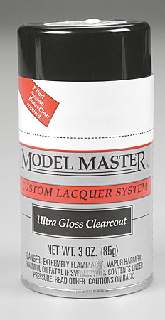 28139 Model Master Spray Ultra Gloss Clearcoat 3 oz