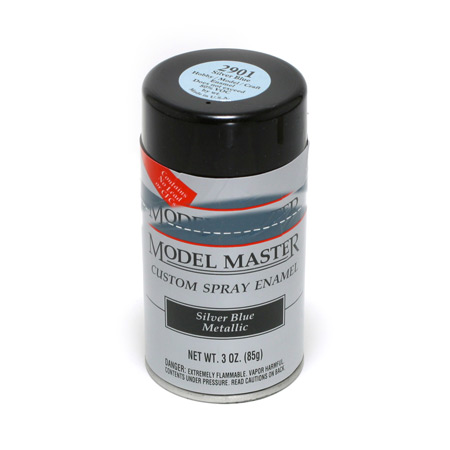 2901 Model Master Spray Silver Blue Metallic 3 oz