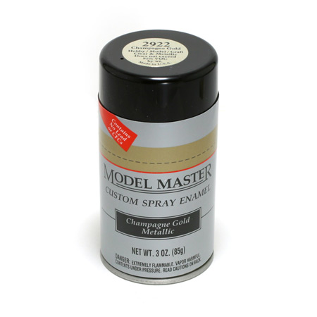 2922 Model Master Spray Champagne Gold Metallic 3 oz