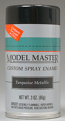 2945 Model Master Spray Turquoise Metallic 3 oz